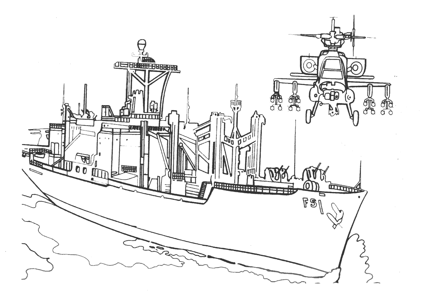 Coloriage Bateau de guerre #45928 à imprimer Coloriage Bateau de guerre #45928 à imprimer