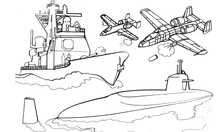 Coloriage Bateau de guerre #45937 à imprimer Coloriage Bateau de guerre #45937 à imprimer