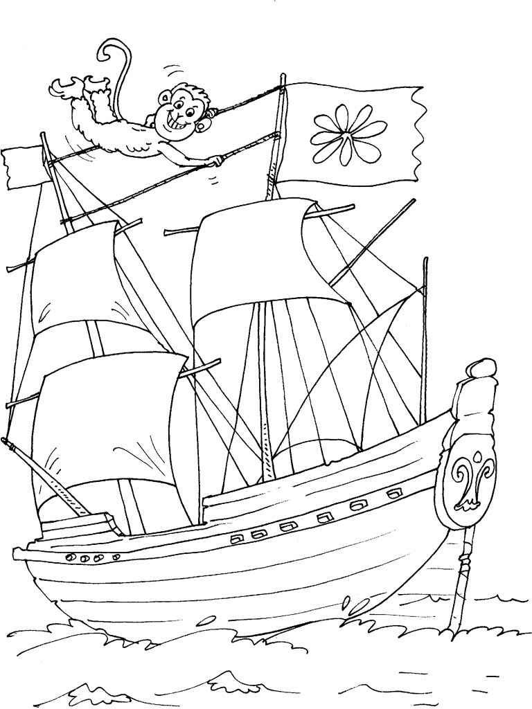 Un bateau de pêche naviguant sur une mer tranquille