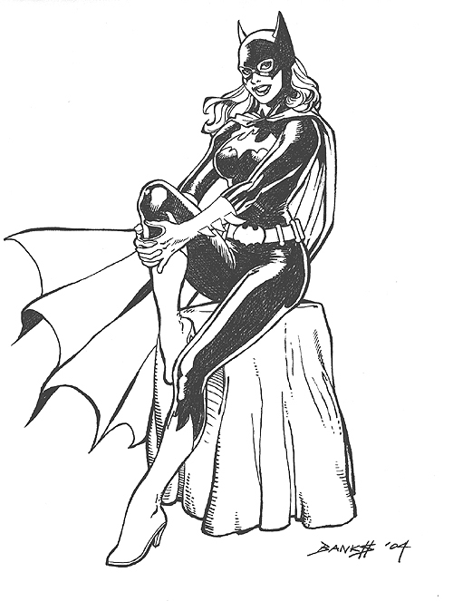 Coloriage Batgirl #42496 à imprimer Coloriage Batgirl #42496 à imprimer