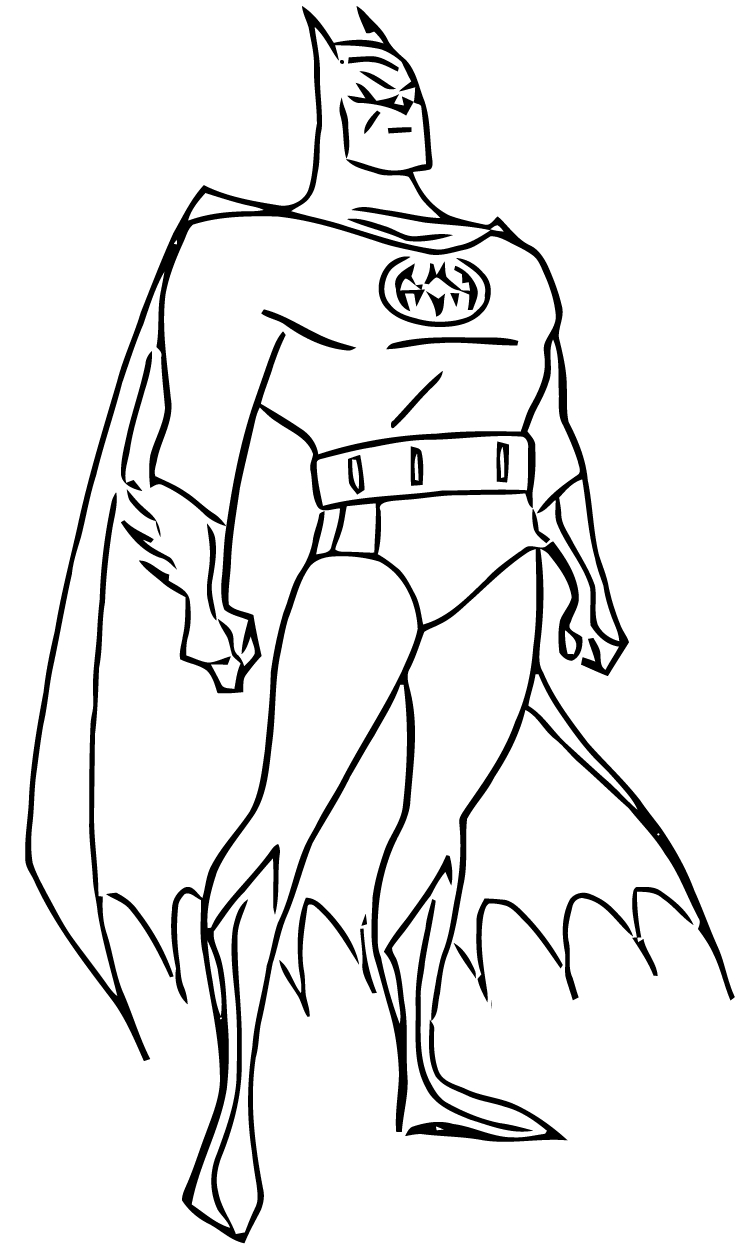 Batman en plein vol au-dessus de Gotham City