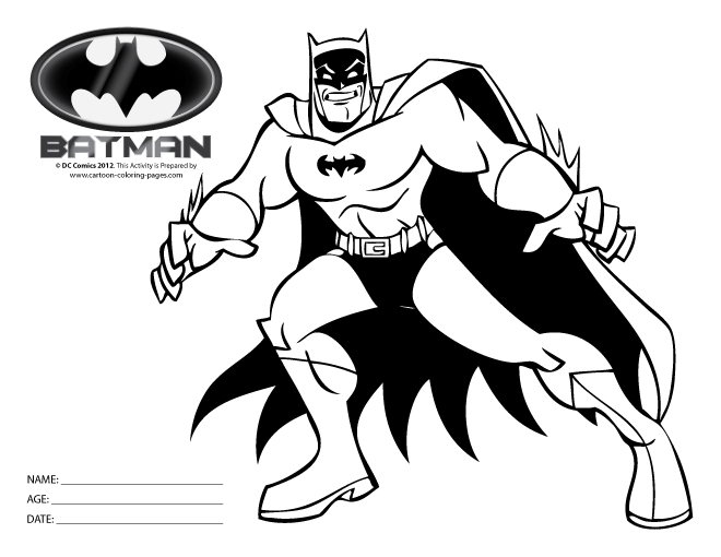 Batman en pleine action dans un décor urbain Batman en pleine action dans un décor urbain