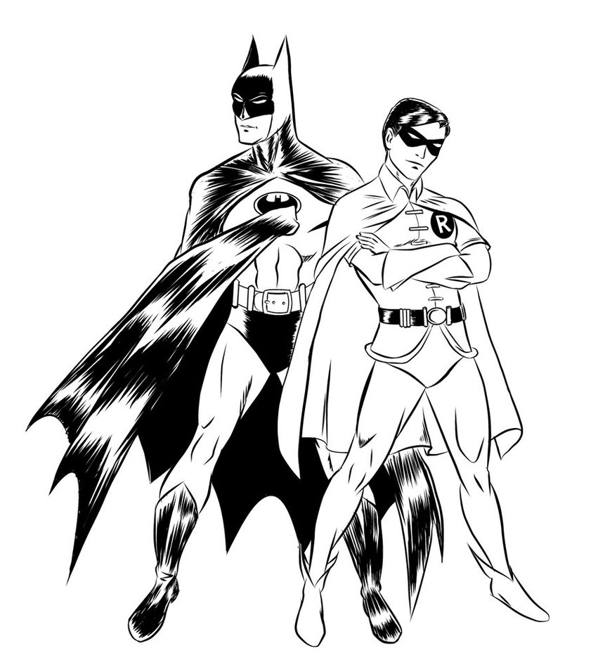 Batman en pleine action face à des criminels dans la nuit urbaine