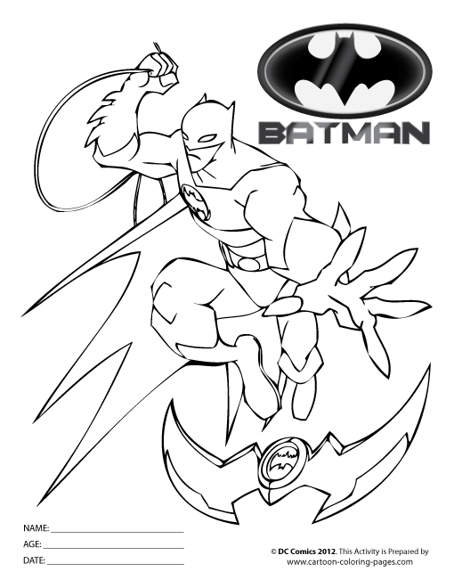 Batman en plein vol au-dessus de Gotham City