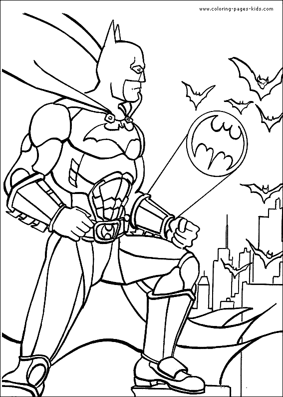 Batman en action face à ses adversaires dans une scène urbaine