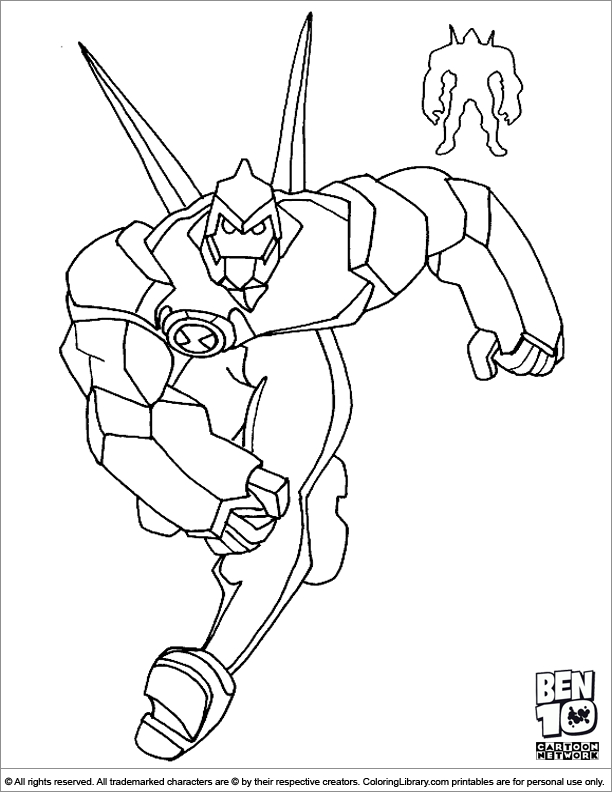 Ben 10 en pleine action face à un ennemi menaçant