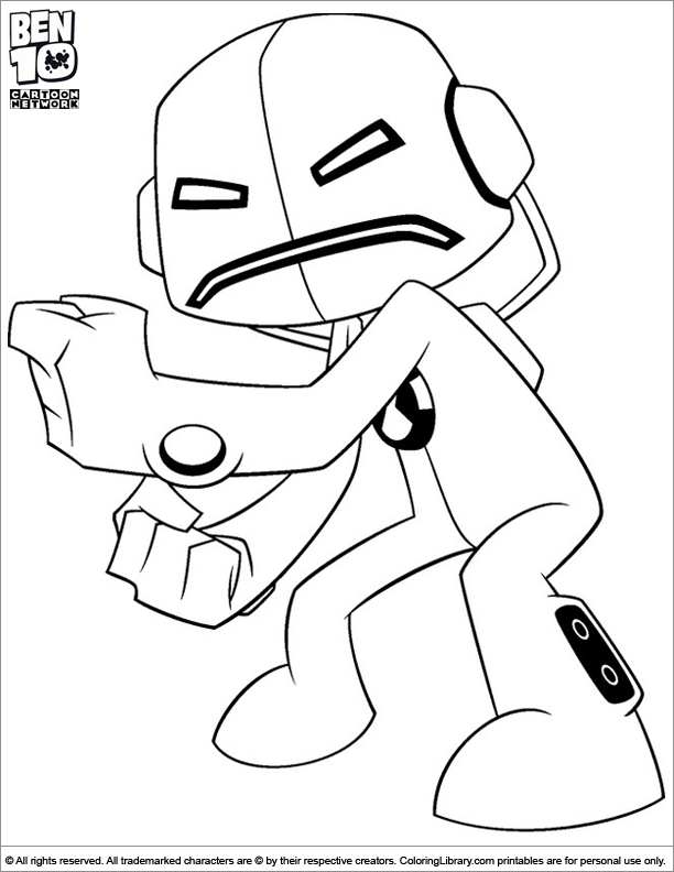 Ben 10 prêt à l'action dans un décor futuriste