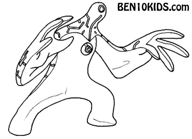 Ben 10 en pleine action avec son Omnitrix dans un décor dynamique