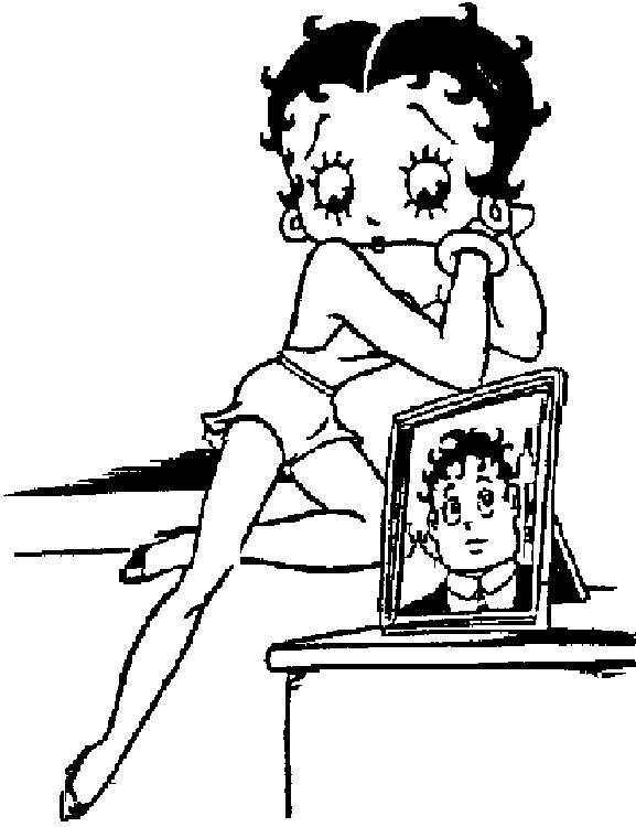 Coloriage Betty Boop #13749 à imprimer Coloriage Betty Boop #13749 à imprimer