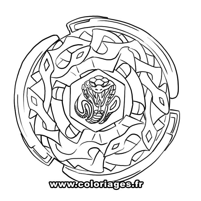 Scène de beyblade avec un combattant en action sur un fond dynamique