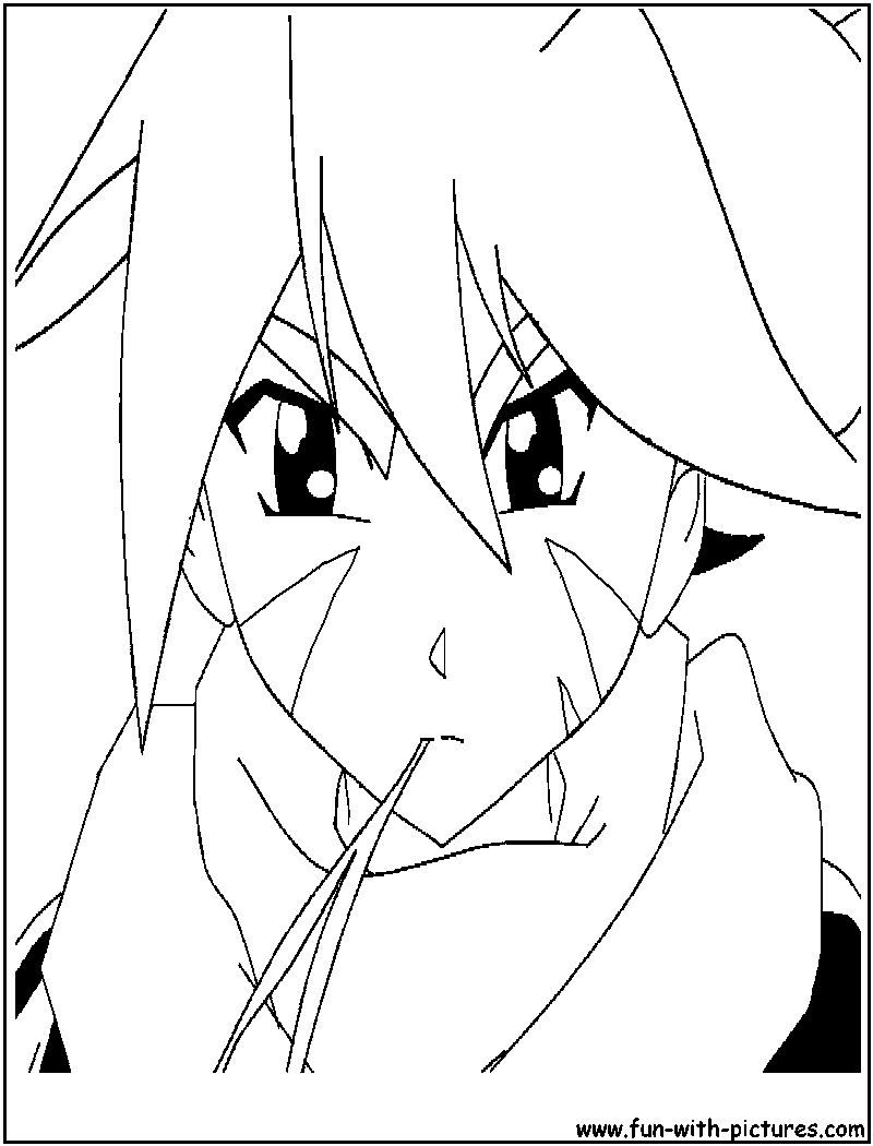 Coloriage de Beyblade en pleine action sur un fond dynamique
