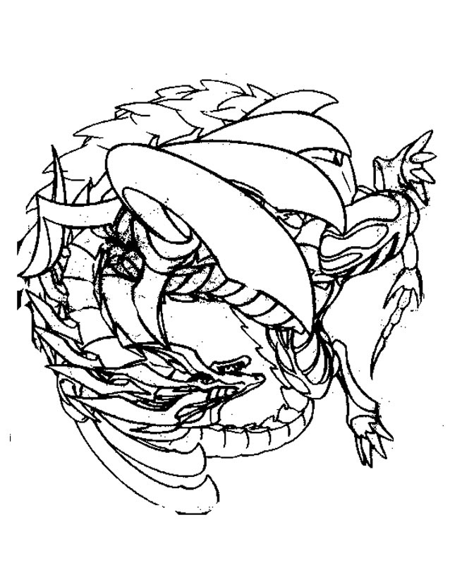 Coloriage d'un beyblade en pleine action sur un fond dynamique