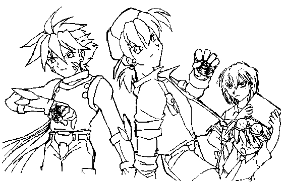 Coloriage de Beyblade en pleine bataille sur un fond dynamique