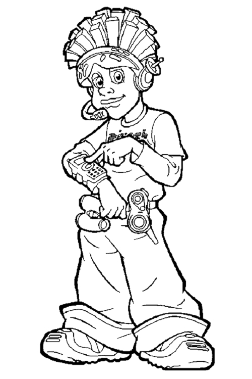 Coloriage de bienvenue à Lazy Town avec des personnages joyeux dans un décor coloré Coloriage de bienvenue à Lazy Town avec des personnages joyeux dans un décor coloré