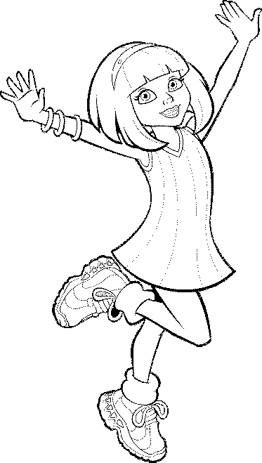 Coloriage de l'accueil à Lazy Town avec ses personnages emblématiques Coloriage de l'accueil à Lazy Town avec ses personnages emblématiques