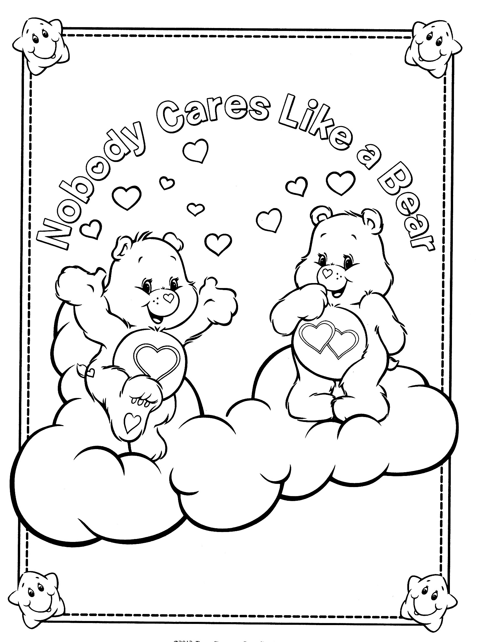 Coloriage Bisounours / Calinours #13969 à imprimer Coloriage Bisounours / Calinours #13969 à imprimer