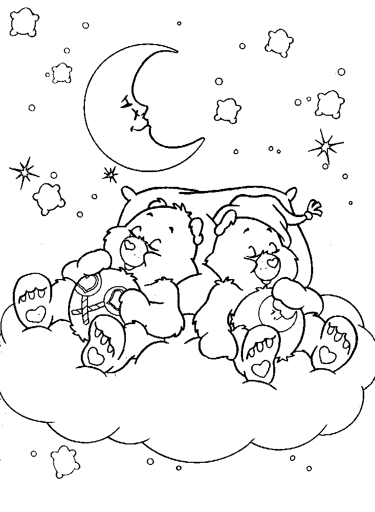 Bisounours Calinours en pleine aventure dans un jardin
