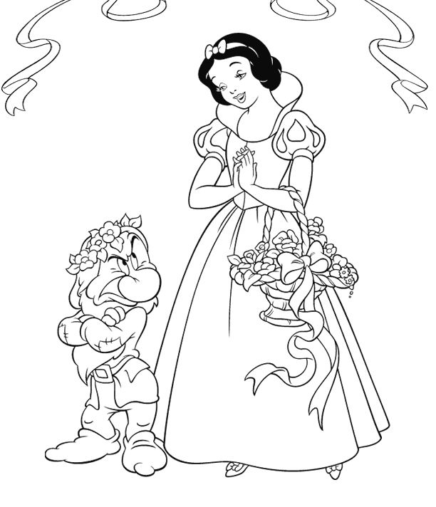 Blanche-Neige et les Sept Nains dans la forêt Blanche-Neige et les Sept Nains dans la forêt