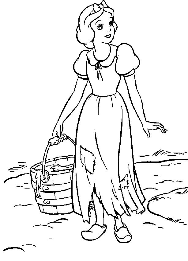 Blanche-Neige et les Sept Nains dans la forêt enchantée