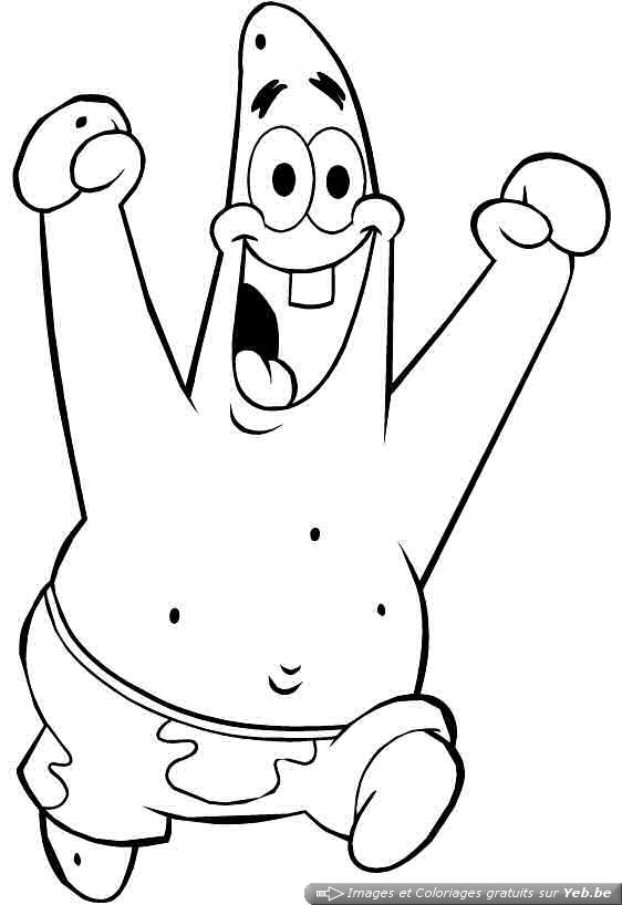 Bob l'Éponge souriant dans son univers sous-marin Bob l'Éponge souriant dans son univers sous-marin