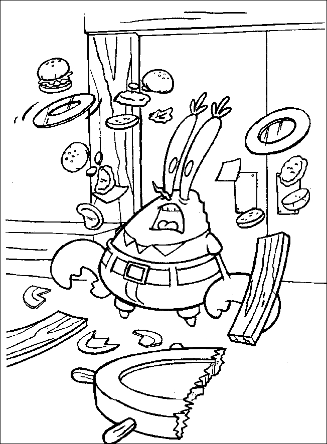 Bob l'Éponge en pleine aventure sous la mer
