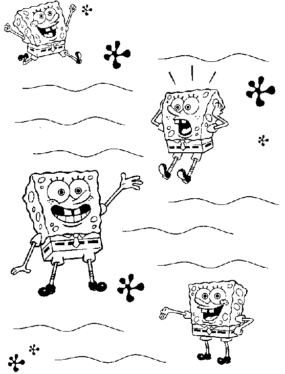 Bob l'Éponge en pleine aventure sous-marine