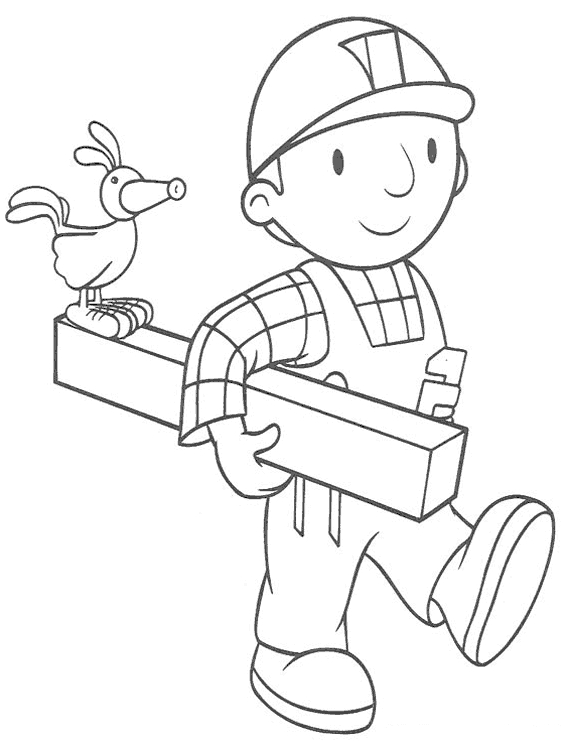 Bob le bricoleur en pleine action avec ses outils