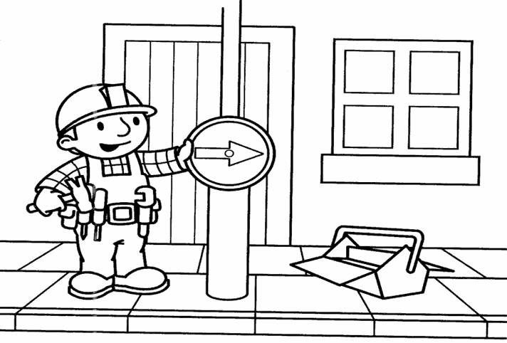 Bob le Bricoleur en pleine action avec ses outils