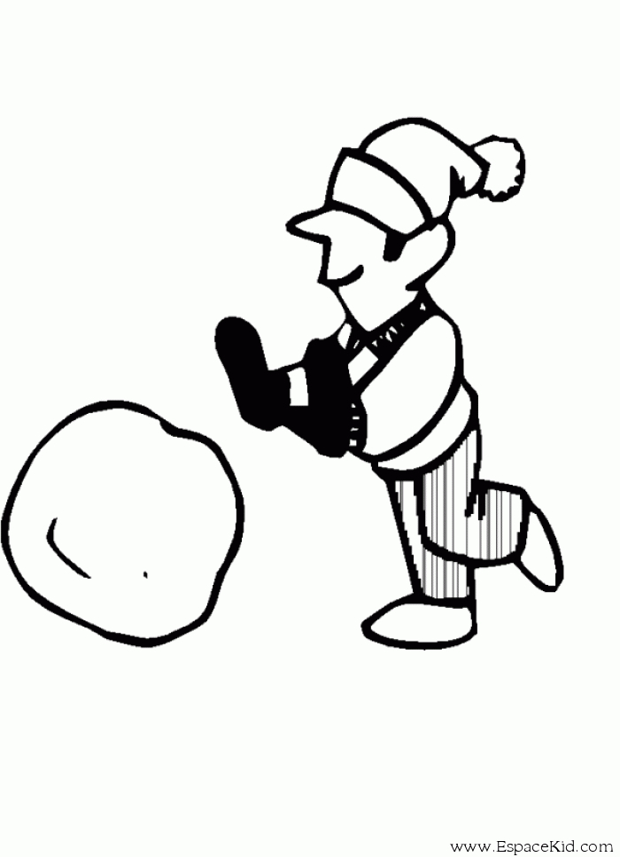Un bonhomme de neige joyeux dans un paysage hivernal