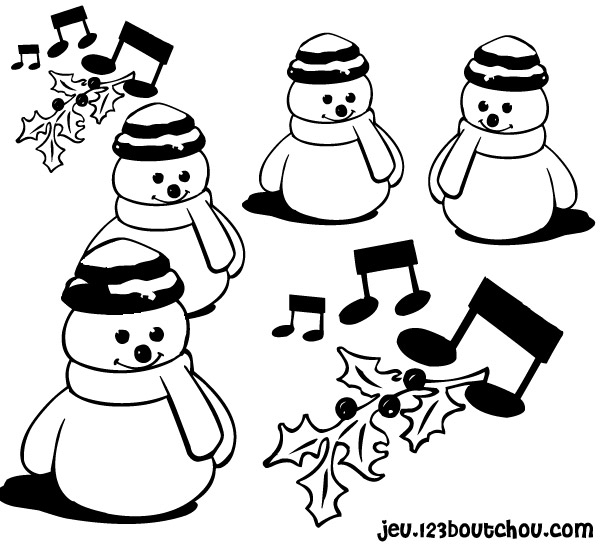 Un bonhomme de neige joyeux au cœur d'un paysage hivernal