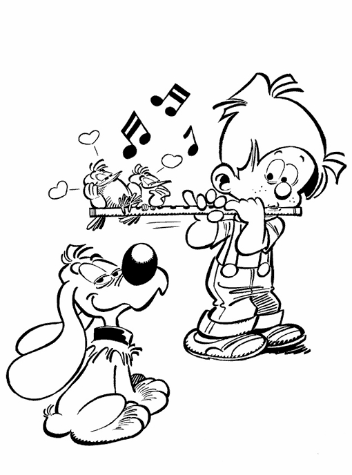 Boule et Bill en pleine aventure dans le jardin