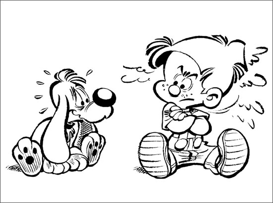 Boule et Bill en pleine aventure au parc