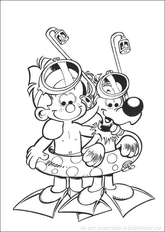 Boule et Bill en pleine aventure dans le jardin