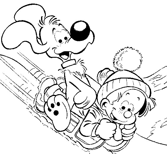 Boule et Bill en pleine aventure au parc