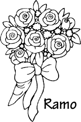 Coloriage d'un bouquet de fleurs riche en détails