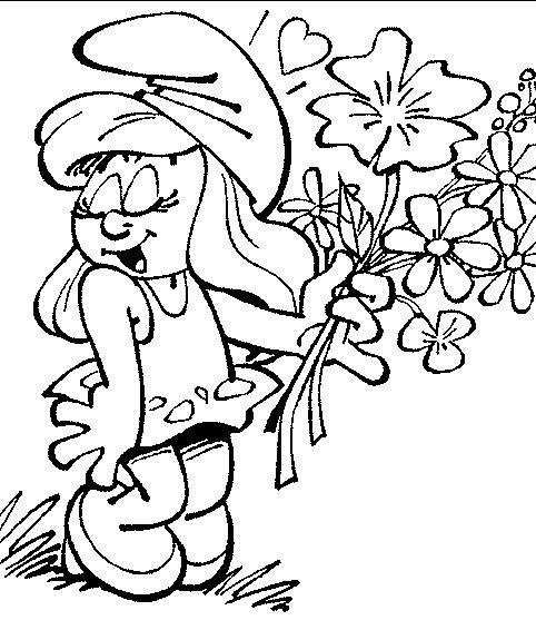 Coloriage d'un bouquet de fleurs avec des détails floraux