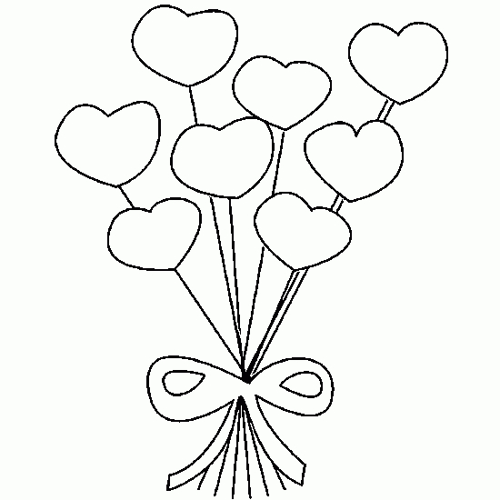 Coloriage d'un bouquet de fleurs délicates sur fond blanc