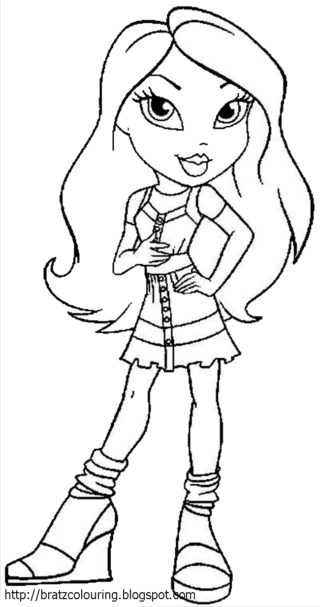 Bratz en pleine séance de mode avec des accessoires stylés