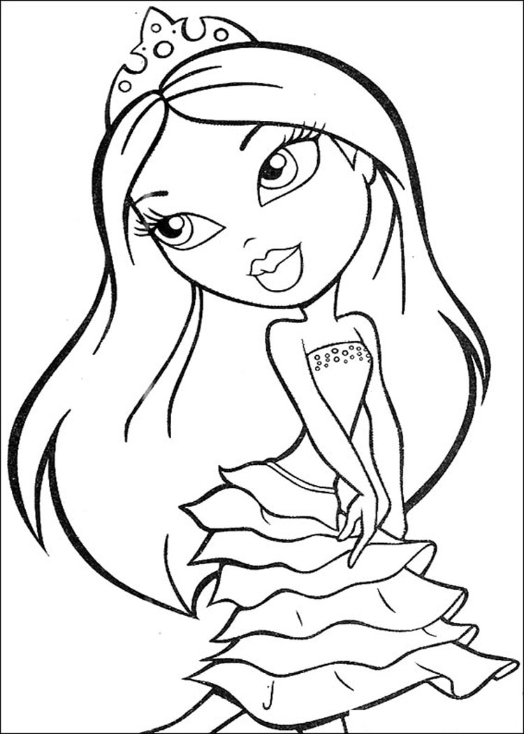 Scène de mode avec les Bratz en tenue stylée