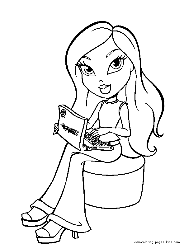 Bratz en pleine activité créative avec des accessoires de mode