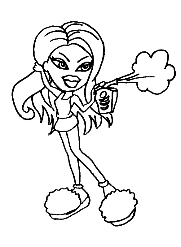 Coloriage Bratz #14703 à imprimer Coloriage Bratz #14703 à imprimer