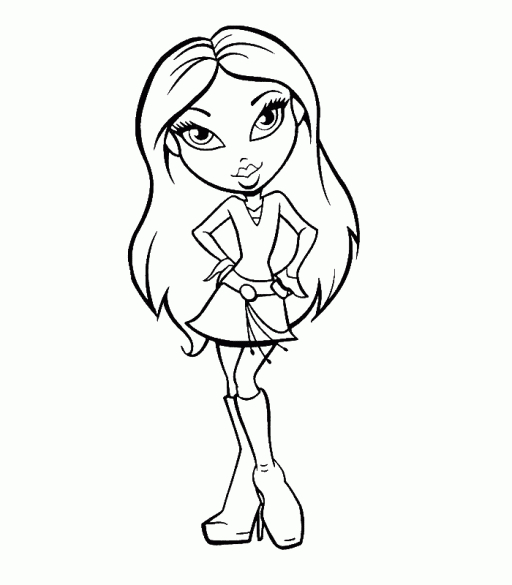 Scène de mode avec Bratz : un moment de style entre amies