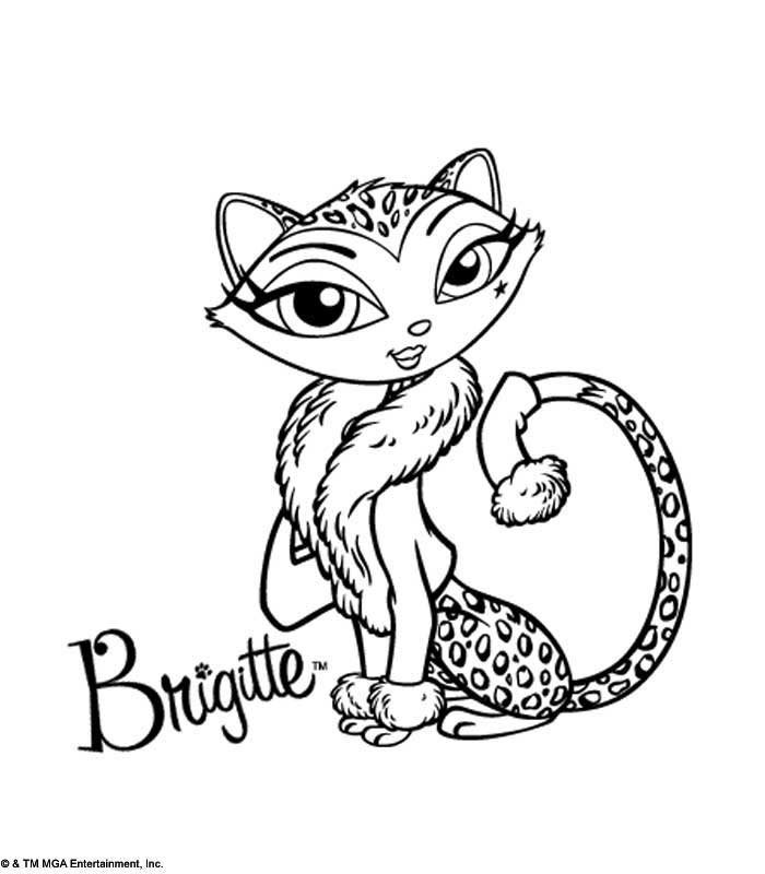 Bratz en pleine activité créative avec des accessoires