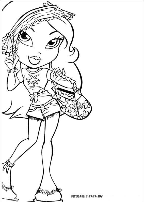 Bratz en pleine activité de mode et de créativité