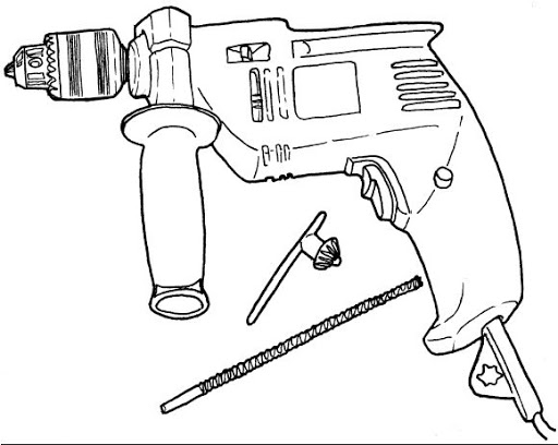 Un bricoleur concentré dans son atelier avec des outils variés