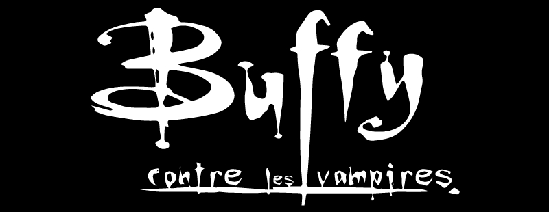 Buffy Summers en pleine action contre un vampire dans une ruelle sombre Buffy Summers en pleine action contre un vampire dans une ruelle sombre
