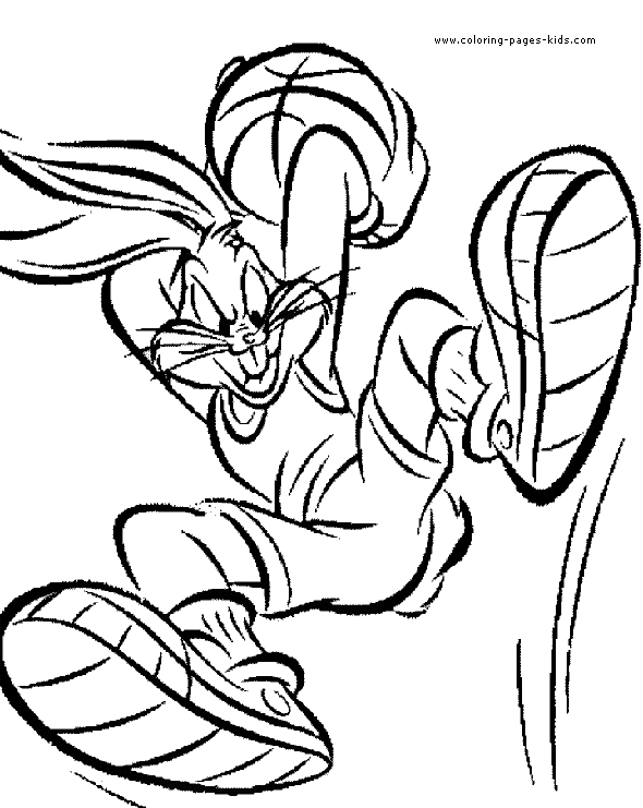 Bugs Bunny en plein air, souriant et prêt à une nouvelle aventure