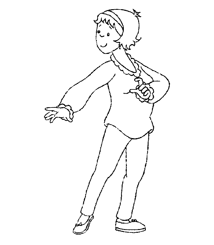 Coloriage Caillou #15000 à imprimer Coloriage Caillou #15000 à imprimer
