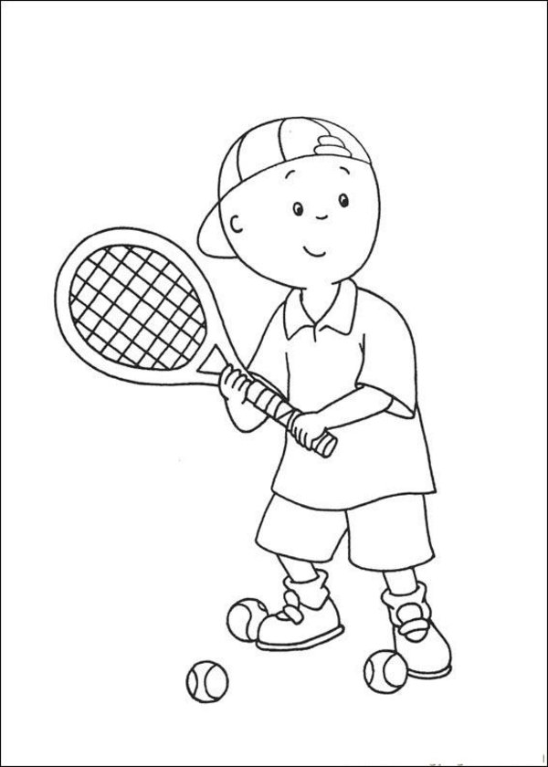 Caillou et ses amis dans un parc en plein air