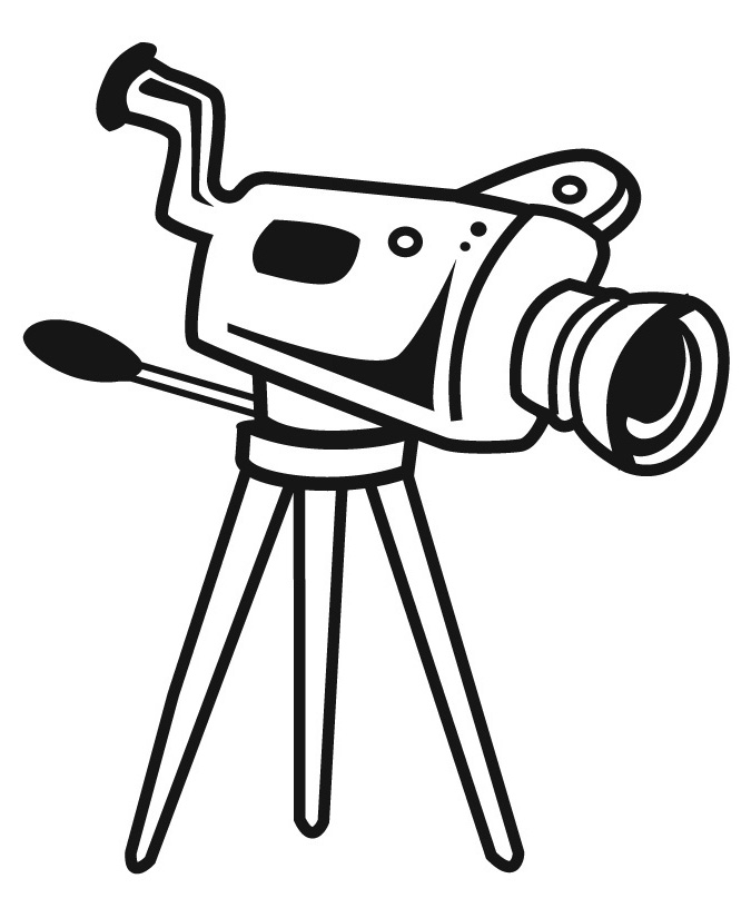 Coloriage Caméra vidéo #35672 à imprimer Coloriage Caméra vidéo #35672 à imprimer